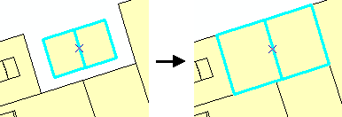 Polygones redimensionnés afin d'être ajustés Polygones redimensionnés afin d'être ajustés