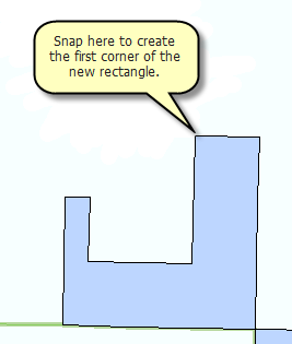 Emplacement du nouveau rectangle