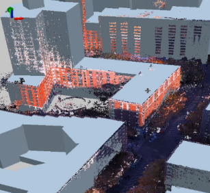 Lidar terrestre et bâtiments SIG 3D