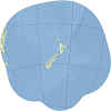 Exemple de projection cartographique Grille nationale de la Nouvelle-Zélande