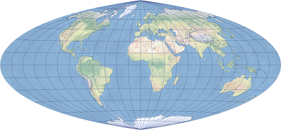 Exemple de projection d’Eckert-Greifendorff