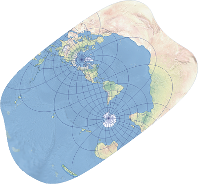 Projection Mercator oblique d'Hotine—ArcMap