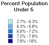 Légende de quantile