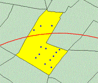 Exemple de points d'îlots