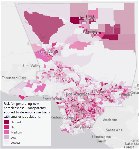 Risk for generating new homeless