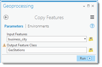 Create a layer from the selected set