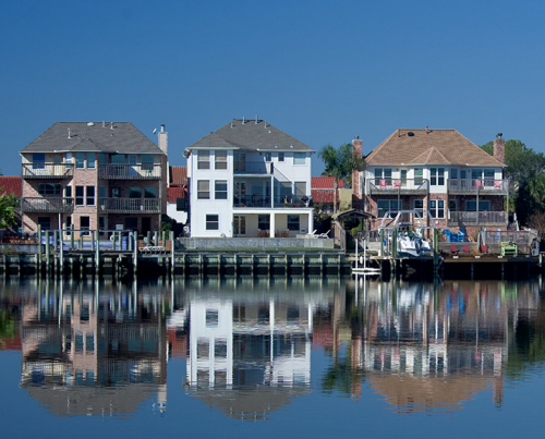 Clear Lake homes, southeast of Houston