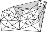 クリップ フィーチャを使用せずに生成された TIN