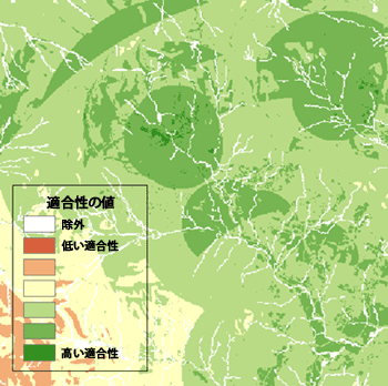 出力適合性マップ