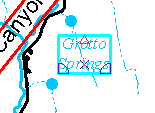 改行された「Grotto Springs」フィーチャの移動