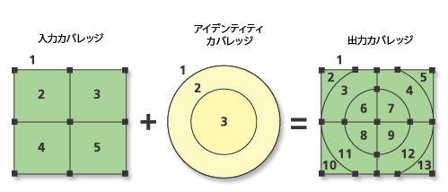 アイデンティティ ポリゴンの図