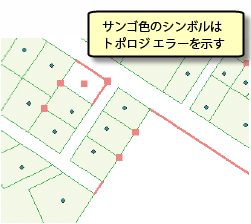 トポロジを使用した空間整合性の維持