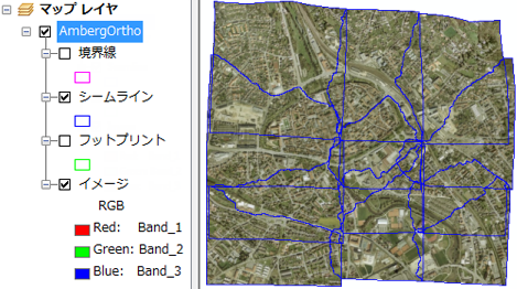 シームラインの結果