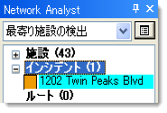 [Network Analyst] ウィンドウのインシデント