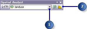 Spatial Analyst ツールバー
