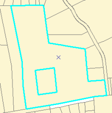 正常に移行される重なったパーセル 正常に移行される重なったパーセル