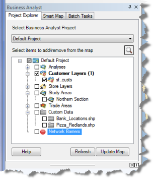 プロジェクト Arcmap ドキュメント