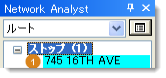[Network Analyst] ウィンドウのストップ 1
