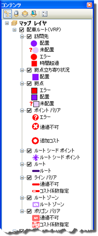 コンテンツ ウィンドウ