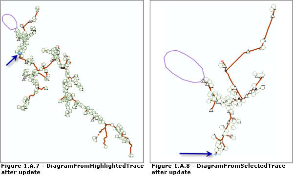 更新された DiagramFromHighlightedTrace および DiagramFromSelectedTrace スケマティック ダイアグラム