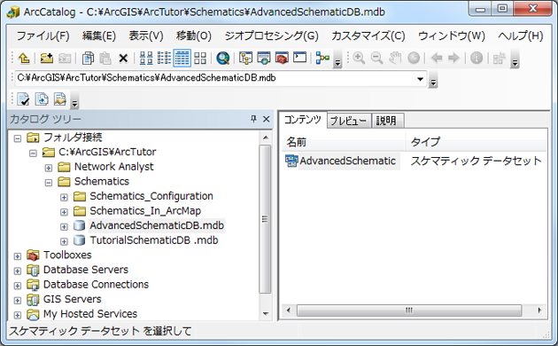 作成された AdvancedSchematic データセット