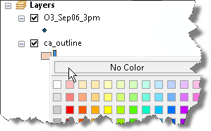 Color selection Color selection