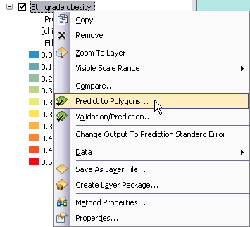 Predict to polygons Predict to polygons