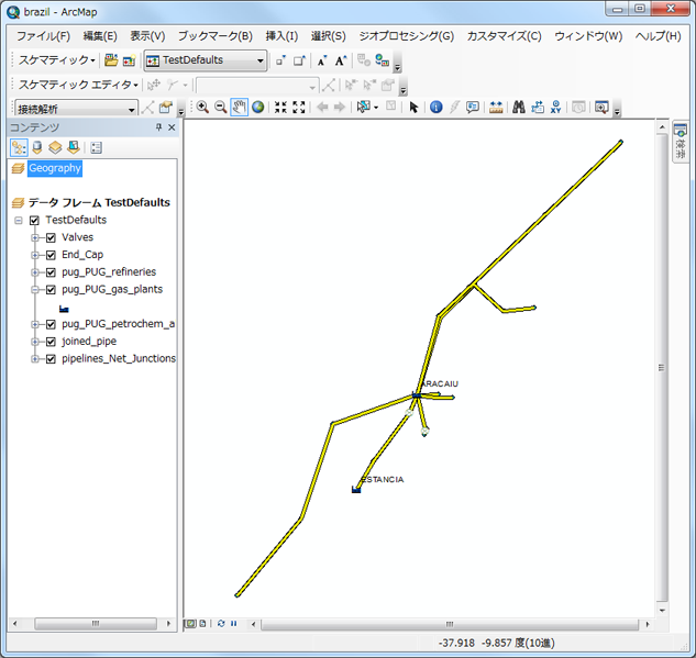 TestDefaults の結果 TestDefaults の結果