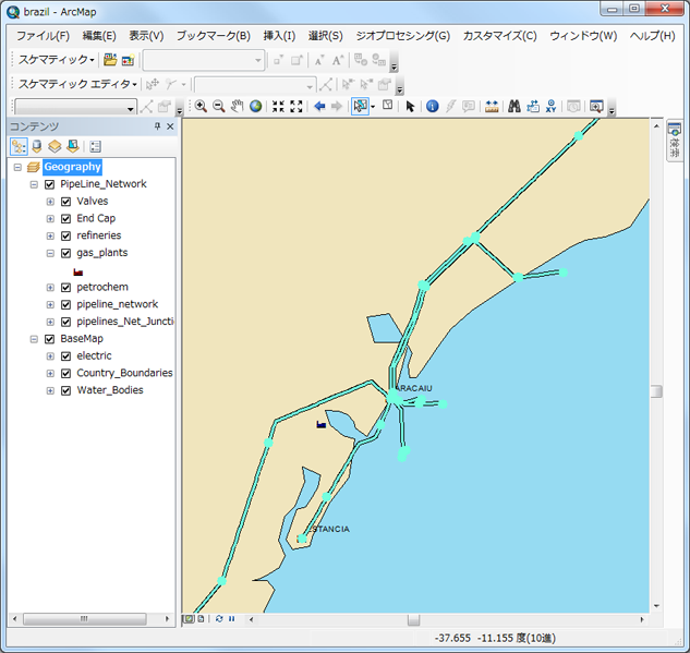 Brazil MXD ファイルの選択セット Brazil MXD ファイルの選択セット