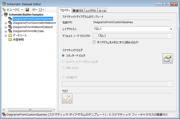 作成された DiagramsFromCustomQueries 作成された DiagramsFromCustomQueries