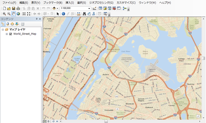 ニューヨーク市のマップ ニューヨーク市のマップ