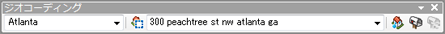 ジオコーディング ツールバー