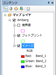 モザイク データセット レイヤー