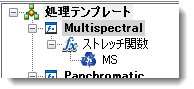 マルチスペクトル処理テンプレート