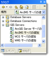 ArcIMS への接続