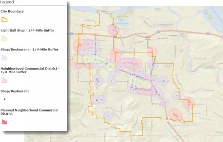 The buffer layers are displayed together