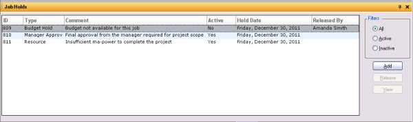 Закладка Удержания Закладка Удержания