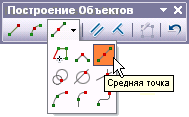 Метод построения Середина