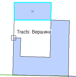 Замыкание на вершинах слоя полигональных объектов