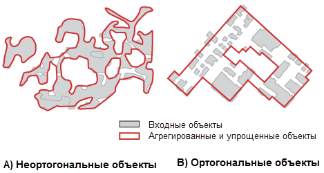 Агрегировать полигоны (Aggregate Polygons) - Картография (Cartography)