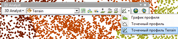 Terrain Point Profile tool