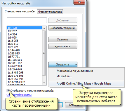 Using the Scale Settings dialog box