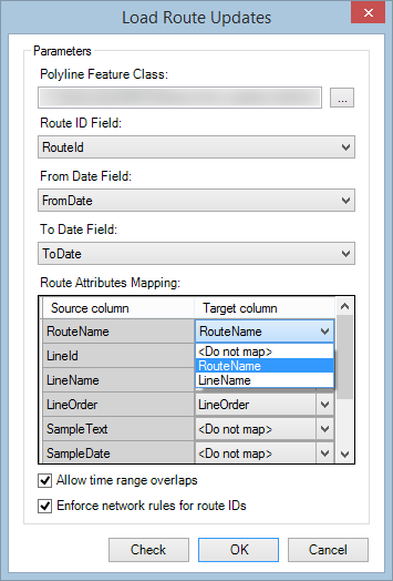 Mapping extra fields, time range overlaps, and network rules