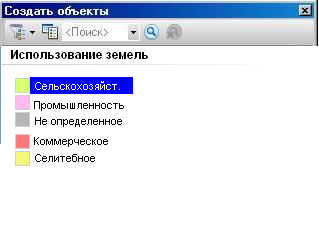 Окно Создать объекты с шаблонами объектов, названных в соответствии с подписями символов