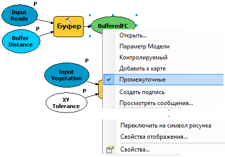 Управление промежуточными данными