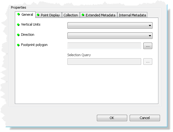 General tab on the Add Bathymetry dialog box