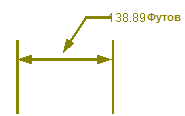 Линия выноски объекта-размера