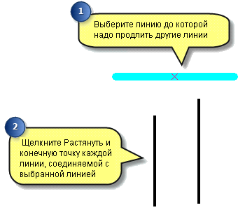 Выбранная линия