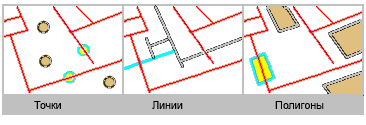 Имеют центр внутри