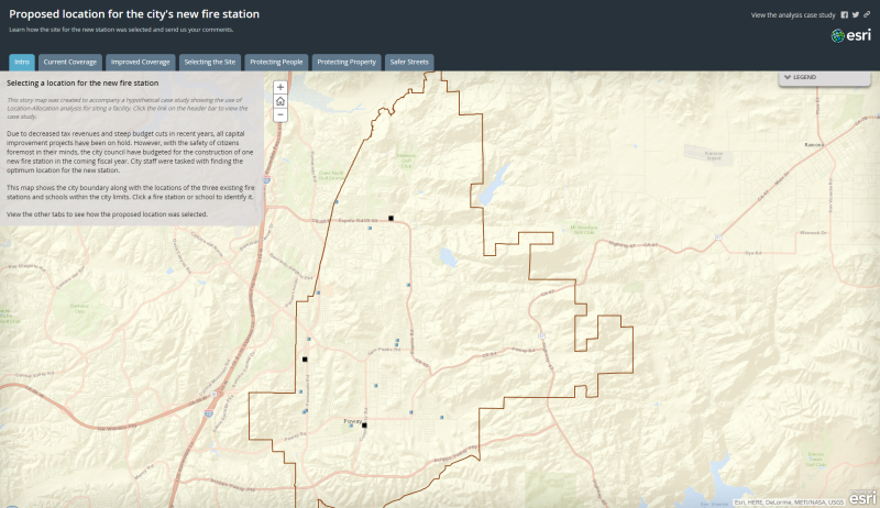 Image of the story map